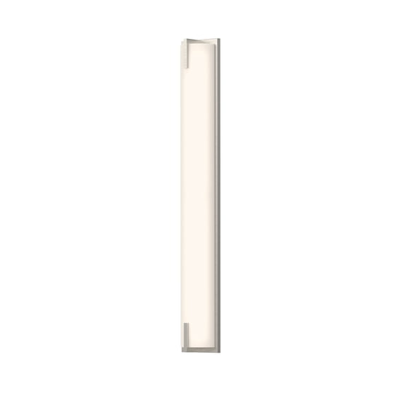 Sonneman 3798 New Edge 1 Light 32" Tall Integrated Led Bath Bar - Nickel