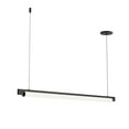 thumbnail image 1 of Sonneman 3826-35 Keel 44" Wide Led Linear Chandelier - Black, 1 of 2