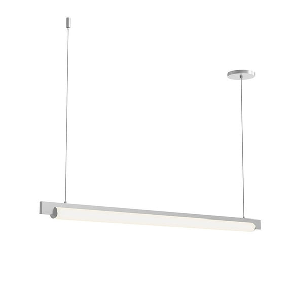 Sonneman 3826-44 Keel 44" Wide Led Linear Chandelier - Silver