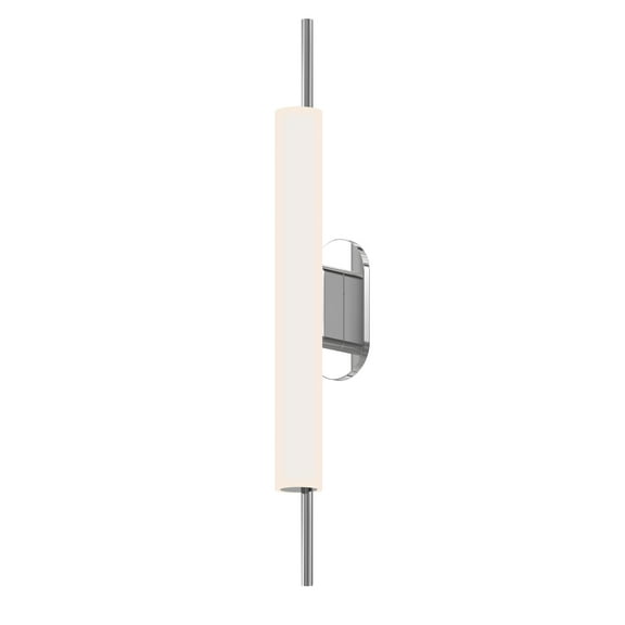 Sonneman 3842.01 Piccolo Encore 1 Light 2" Wide Integrated Led Bath Bar - Chrome