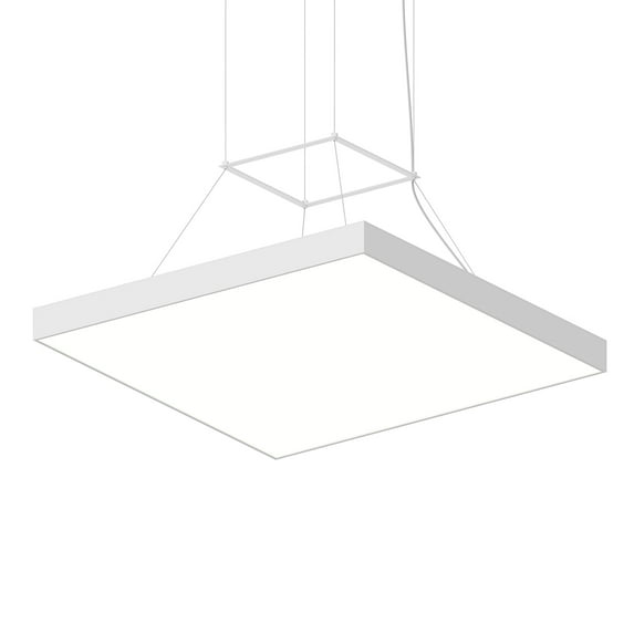 Sonneman 3974-35 Pi 30" Wide Suspension Pendant - White