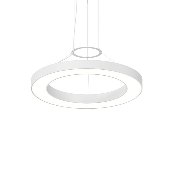 Sonneman 3982 Pi 30" Wide Suspension Pendant - White
