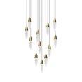 thumbnail image 1 of Sonneman 4164.38 Sultana 26" Wide Multi Light Pendant - Brass, 1 of 6