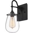thumbnail image 1 of Sonneman 4286 Chelsea 1 Light Bathroom Vanity Light - Black, 1 of 2