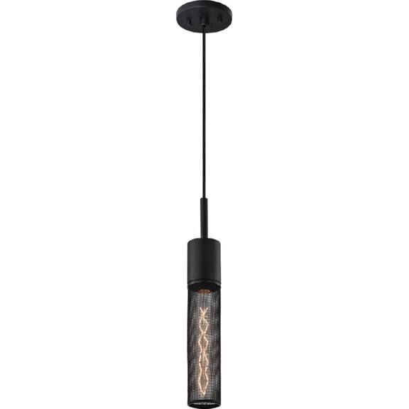 Sonneman 4941 Urban Edge 1 Light Pendant - Black