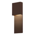 thumbnail image 1 of Sonneman 7106.72-WL Flat Box 17" Tall Integrated Led Outdoor Wall Sconce - Bronze, 1 of 2