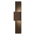 thumbnail image 1 of Sonneman 7108-Wl Flat Box 25" Tall Integrated Led Outdoor Wall Sconce - Bronze, 1 of 3