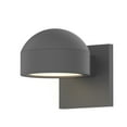 thumbnail image 1 of Sonneman 7300.Dc.Pl-Wl Reals 1 Light 3-1/4" High Integrated Led Outdoor Wall Sconce - Grey, 1 of 2