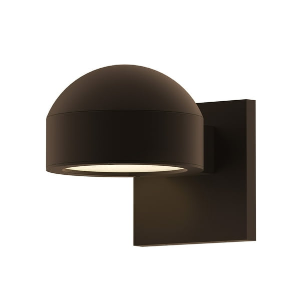Sonneman 7300.Dc.Pl-Wl Reals 1 Light 3-1/4" High Integrated Led Outdoor Wall Sconce -