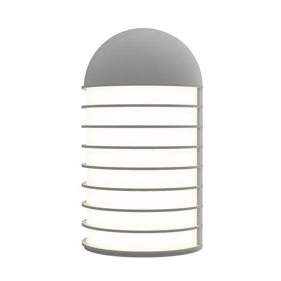 Sonneman 7404-Wl Lighthouse 15" Tall Outdoor Wall Sconce - Grey