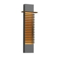 thumbnail image 1 of Sonneman 7418-Wl Kengo 30" Tall Commercial Led Outdoor Wall Sconce - Grey, 1 of 3