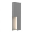 thumbnail image 1 of Sonneman 7430-Wl Incavo 2 Light 20" Tall Ada Led Outdoor Wall Sconce - Grey, 1 of 2