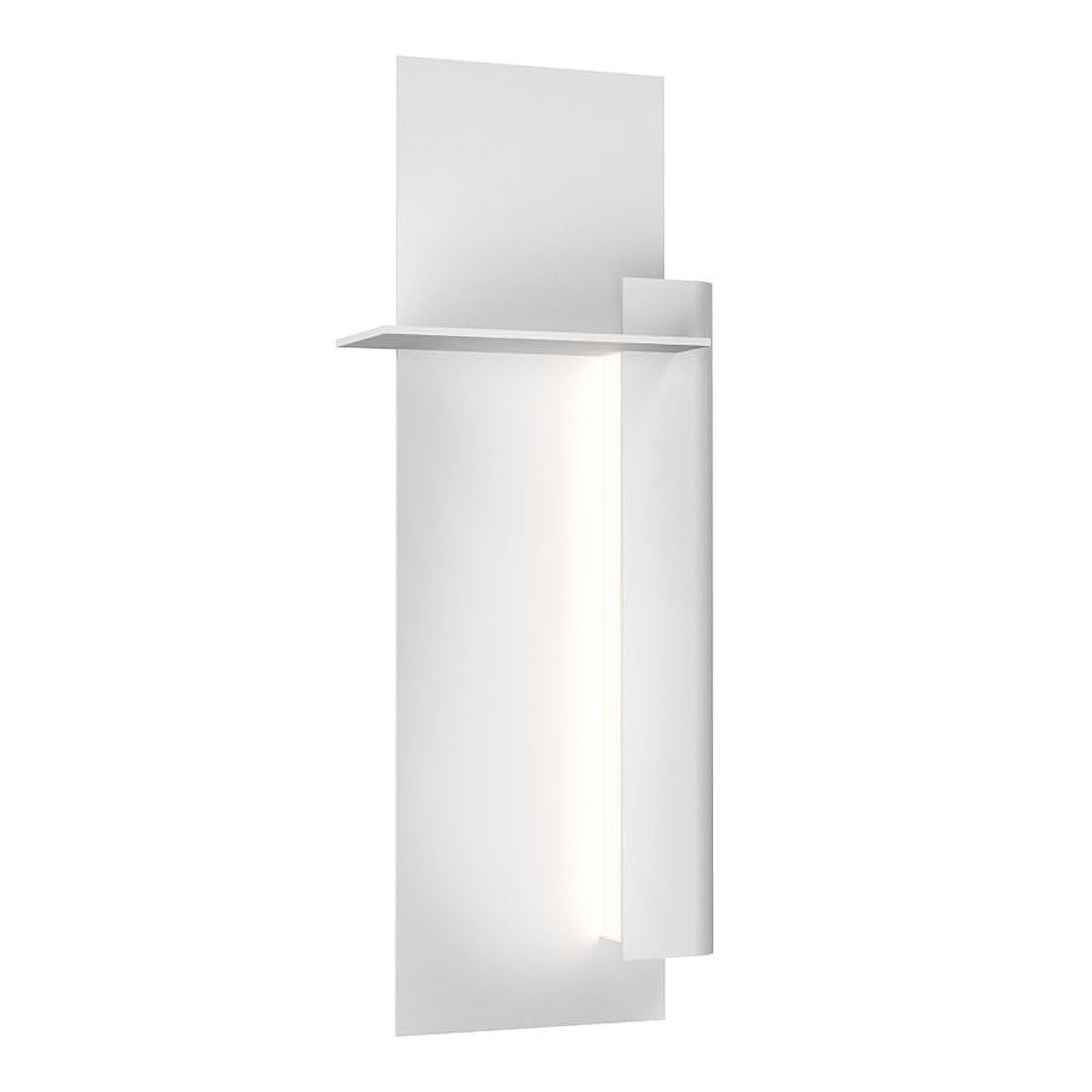 Sonneman 20" Textured White Aluminum LED Wall Sconce