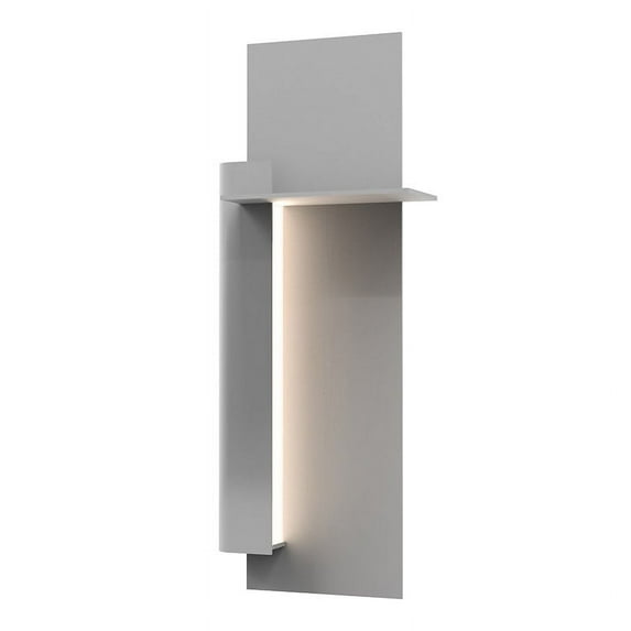 Sonneman 7436-Wl Backgate 20" Left Led Sconce - Grey