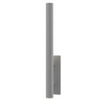 thumbnail image 1 of Sonneman 7480-Wl Flue 2 Light 30" Tall Led Outdoor Wall Sconce - Grey, 1 of 7