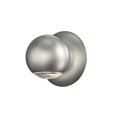 thumbnail image 1 of Sonneman 7500.77 Hemisphere 5" Tall Led Wall Sconce - Natural Anodized, 1 of 7