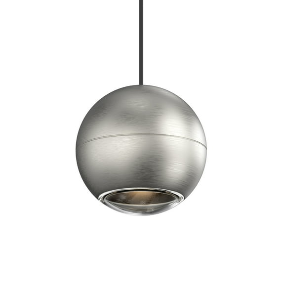 Sonneman 7505 Hemisphere 4" Wide Led Mini Pendant - Natural Anodized
