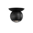 thumbnail image 1 of Sonneman 7509.97 Hemisphere 4" Wide Led Flush Mount Globe Ceiling Fixture - Black, 1 of 7
