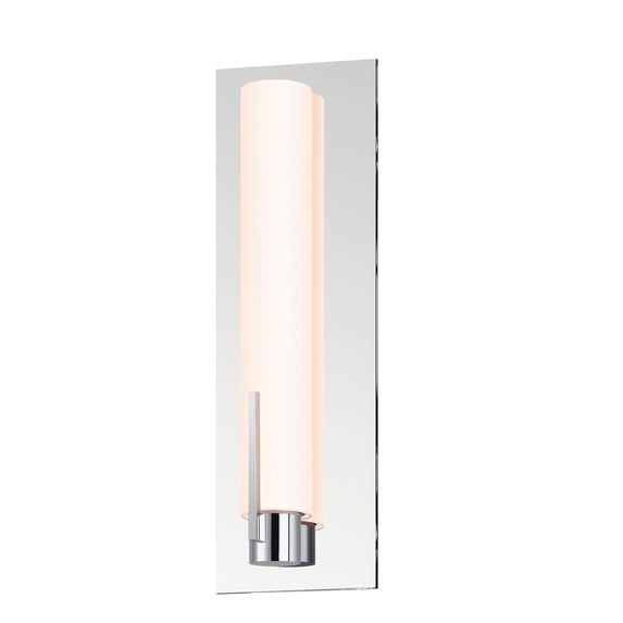 sonneman lighting son-2441-01-st slim 12" led panel sconce