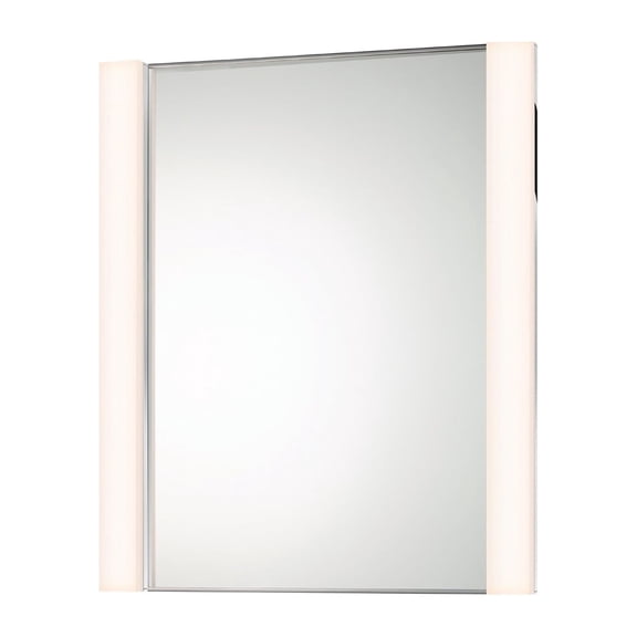 Sonneman  Lighting Vanity Polished Chrome Wide Vertical LED Mirror Kit