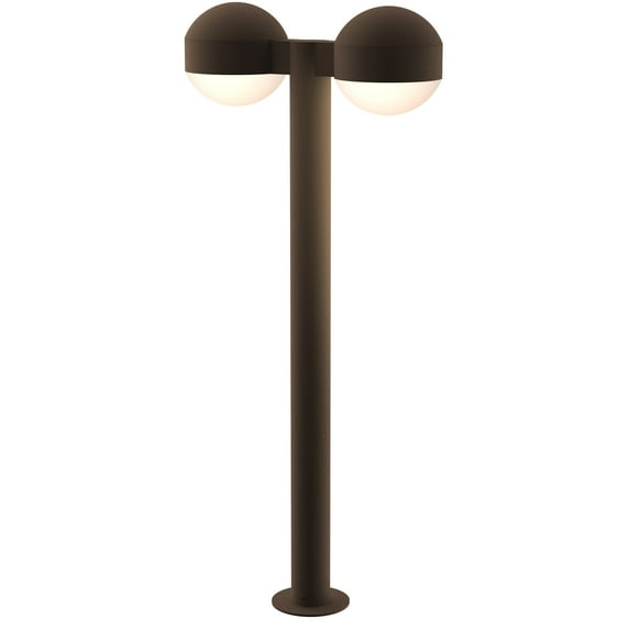 Sonneman REALS 29.75" 2-Light LED Bollard in Textured Bronze