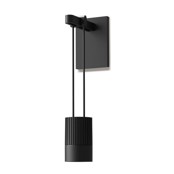 Sonneman Sls0219 Suspenders Mini Single Led Wall Sconce - Black