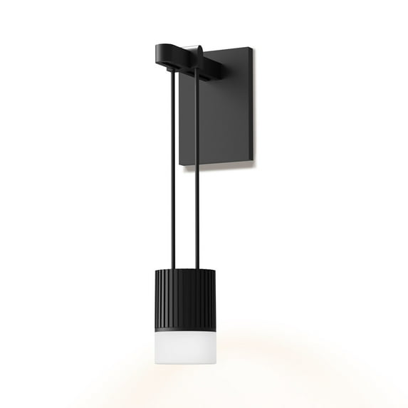 Sonneman Sls0220 Suspenders Mini Single Led Wall Sconce - Black