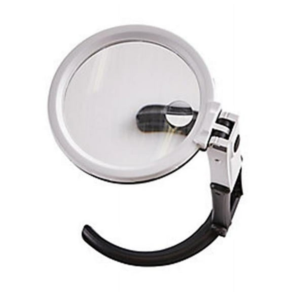 Sonnet 1152 12 in. LED Folding Stand Magnifier, 5 in. Lens