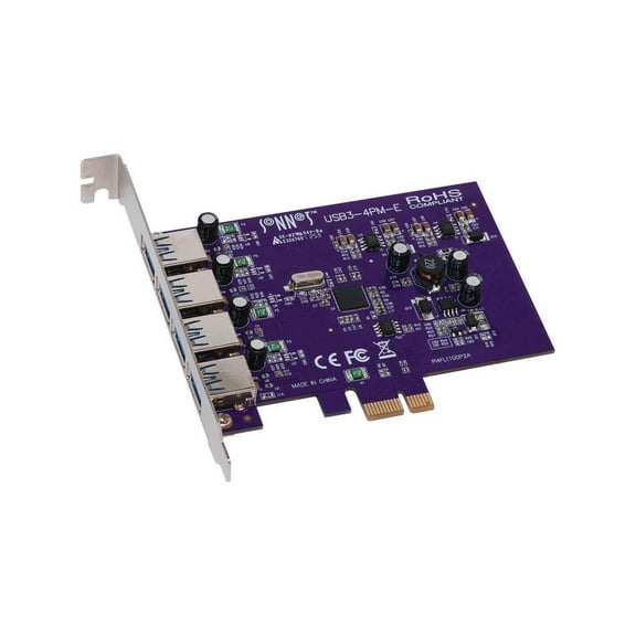 Sonnet 4PORT USB 3.0 PCIE CARD FOR MAC/WIN