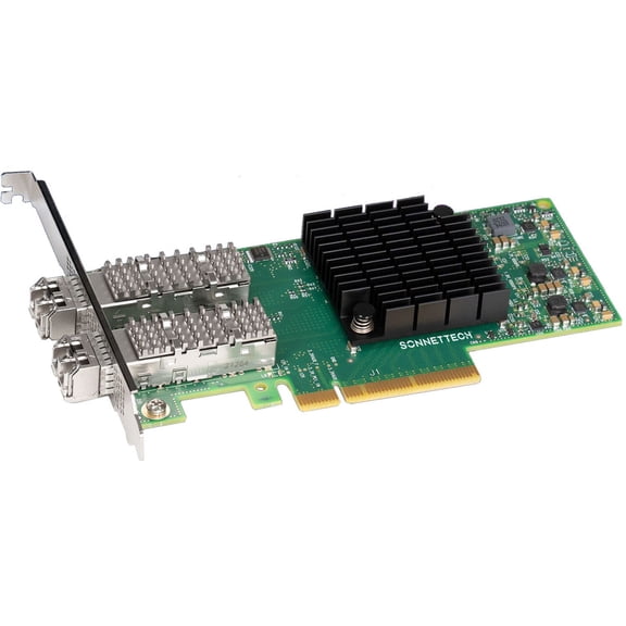 Sonnet Twin25G 25Gigabit Ethernet Card - PCI Express 3.0 x8 - 2 Port(s) - Optical Fiber - SFP28 - Plug-in Card