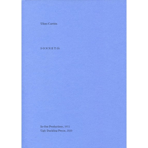 Pre-Owned Sonnet(s) (Lost Literature) Paperback