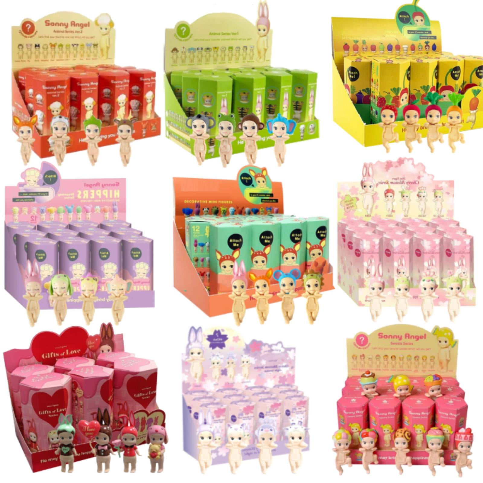 Sonny Angel HIPPERS Cherry Blossom Series Sealed Case (12 Blind Box) main image 0