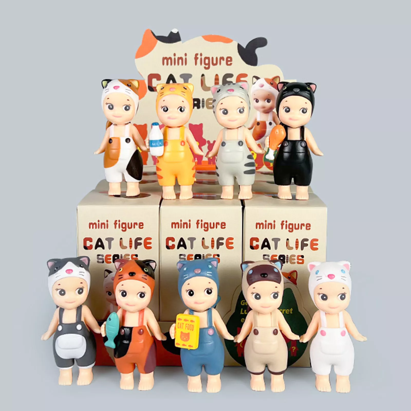 EIROVYA Papa Angel Figuren Überraschungsbox - Mini Deko Zum Sammeln