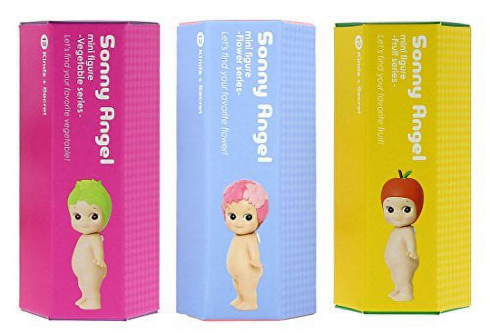 Sonny Angel Collectible Action Figure, Box, PVC Plastic, 3 Pack
