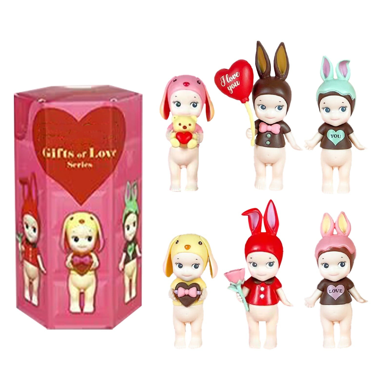 Sonny Angel Gifts of Love Series,Original Mini Figure,1 Pcs Sealed