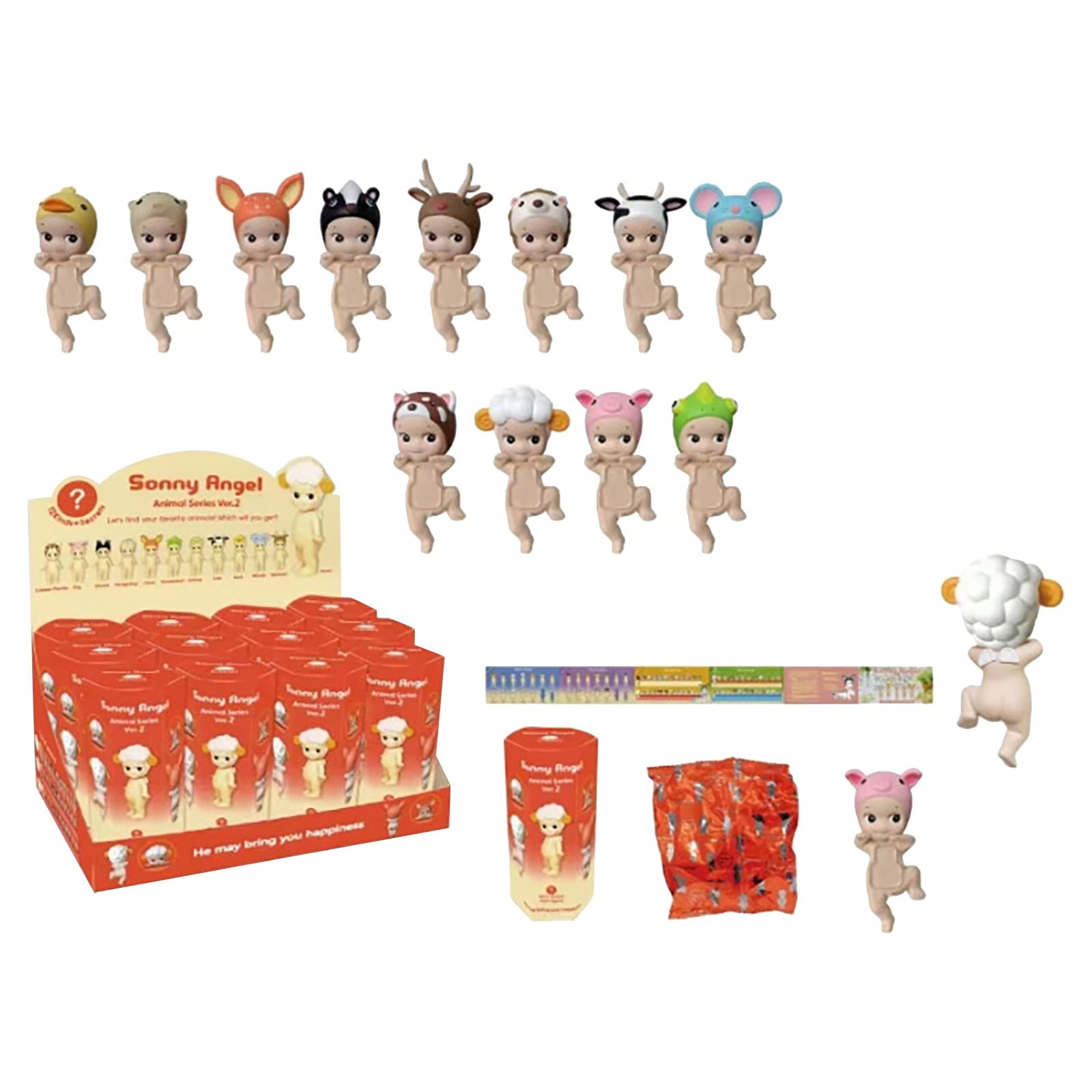 12Pcs Sonny Angel HIPPERS - Dreaming Series Mini Figure 2024 12Pcs Sonny Angel HIPPERS - Dreaming Series Mini Figure 2024