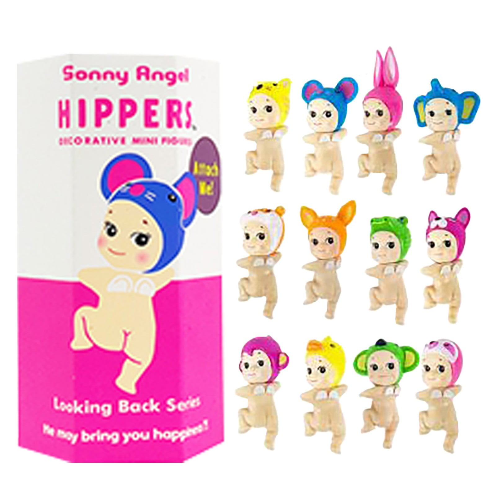 その他 sonny angel HIPPERS looking back 2BOX Sonny Angel Hippers Looking Back Series Blind Box (1set = 12Blind