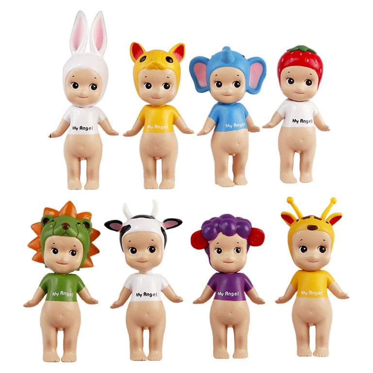 Sonny Angel Hippers Doll 8Pcs - Animal Fruit Series Limited Sonny Angel Hippers Doll 8Pcs - Animal Fruit Series Limited