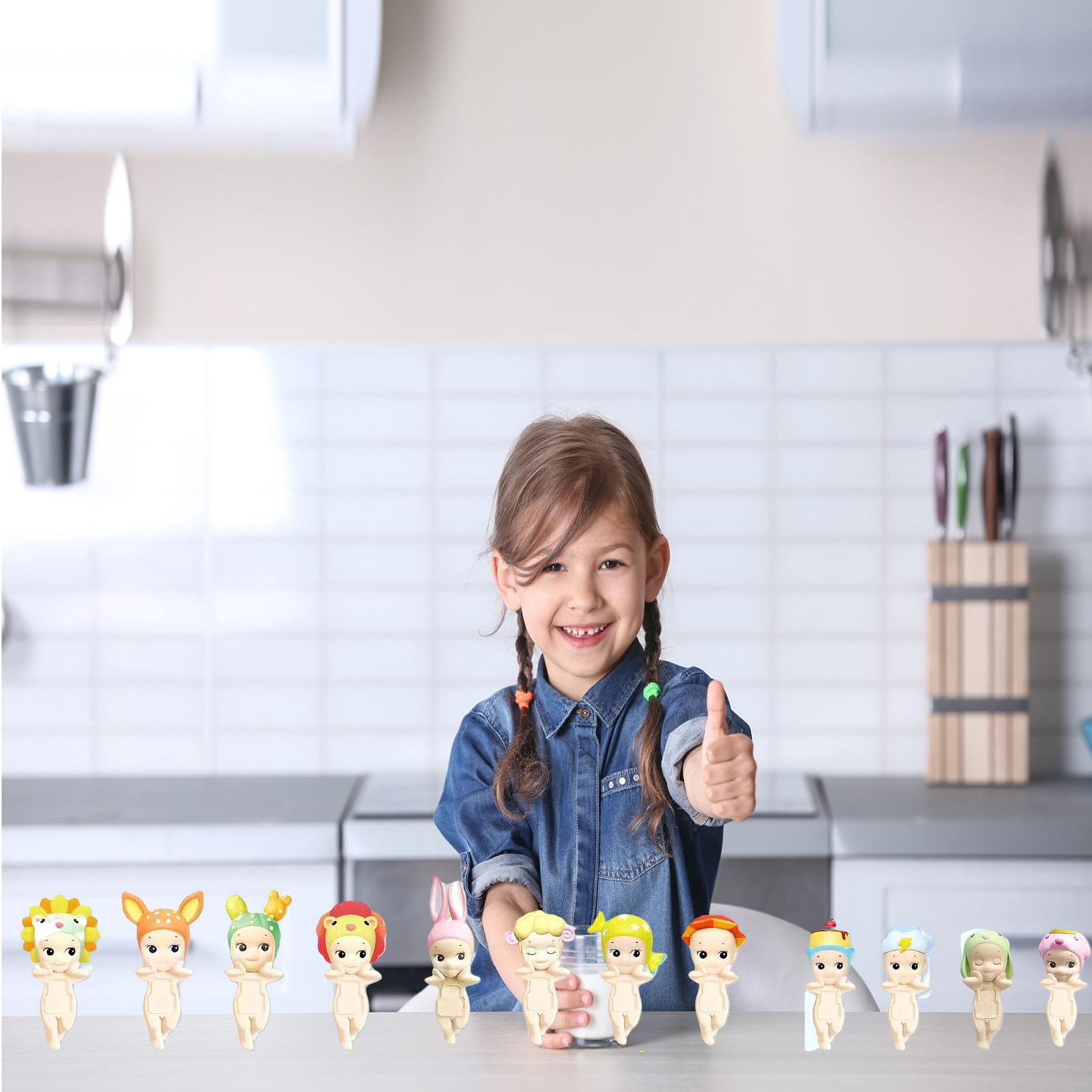 Sonny angel – Mini figurine série récolte, jouet pour fille, boîte