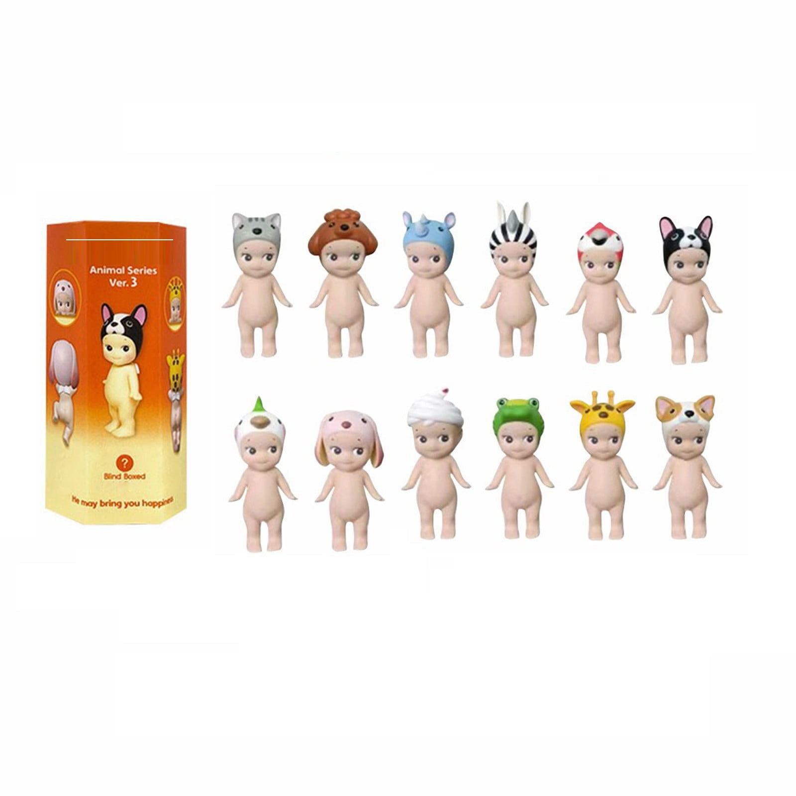 2025 In Stock New Design Sonny Angel Hipper Figure Cute Angels Cartoon