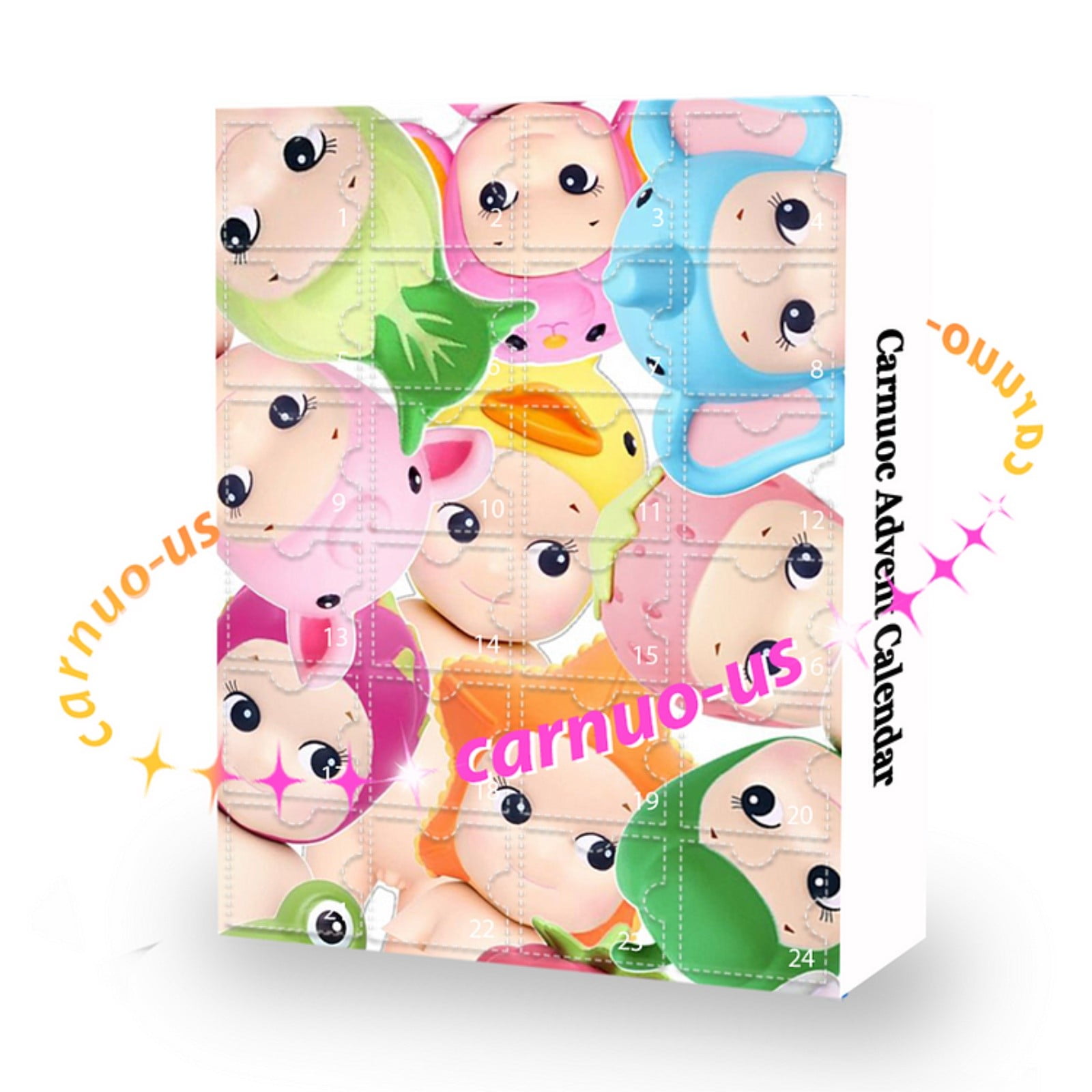 Sonny Angel Sonny Angel Hippers,Sonny Angel Sonny Angel Series Figure Toy,24 PC Figurines