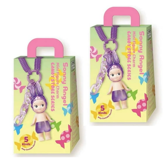 Sonny Angels Candy Store Charm Series,Original Mini Figures,2 Sealed Blind Boxs (Random),for Christmas Valentine's Collectible Surprise Toys Figure Gifts