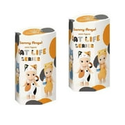 Sonny Angels Cat Life Series,Original Mini Figures,for Christmas Valentine's Collectible Surprise Toys Gifts,2 Sealed Blind Boxs (Random)
