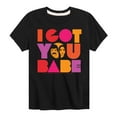 thumbnail image 1 of Sonny and Cher - I Got You Babe - Toddler And Youth Short Sleeve Graphic T-Shirt, 1 of 5