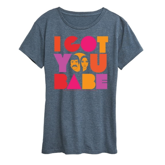 Sonny and Cher - I Got You Babe - Women's Short Sleeve Graphic T-Shirt