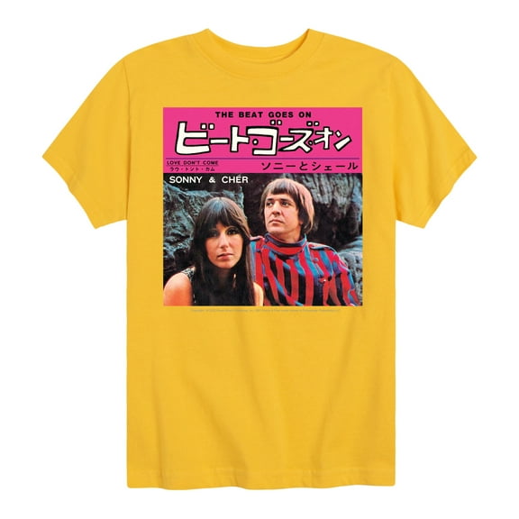 Sonny and Cher - The Beat Goes On Japan - Toddler And Youth Short Sleeve Graphic T-Shirt