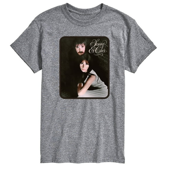 Sonny and Cher - The Two Of Us - Men's Short Sleeve Graphic T-Shirt