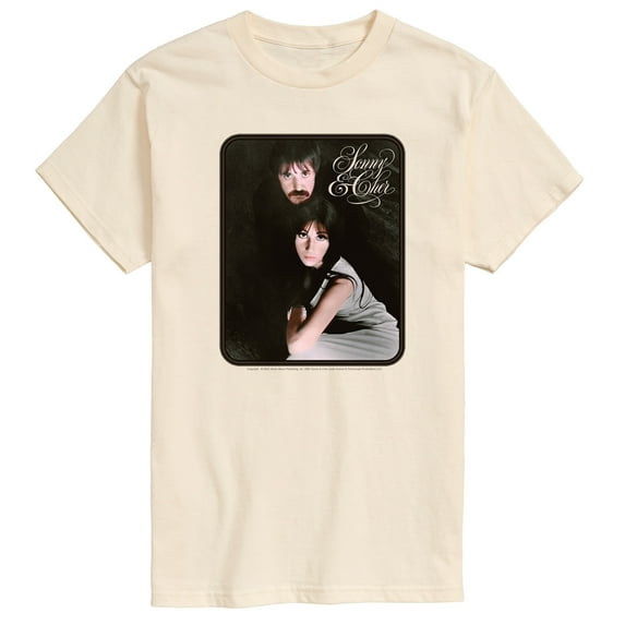 Sonny and Cher - The Two Of Us - Men's Short Sleeve Graphic T-Shirt