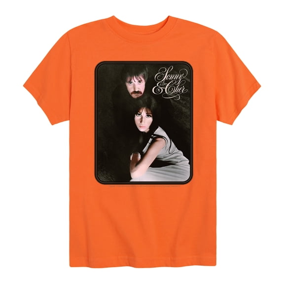 Sonny and Cher - The Two Of Us - Toddler And Youth Short Sleeve Graphic T-Shirt