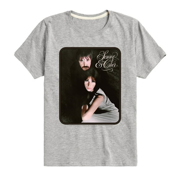 Sonny and Cher - The Two Of Us - Toddler And Youth Short Sleeve Graphic T-Shirt